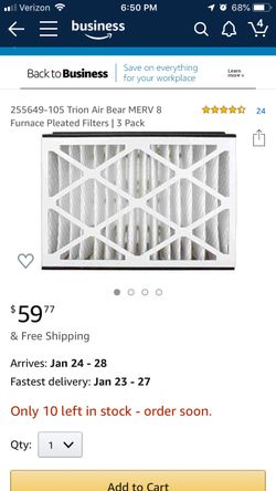 Furnace filter replacement