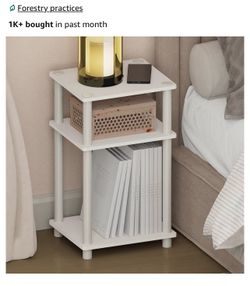 White End Table/Side Table - NEW IN BOX