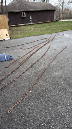 Heavy duty chains