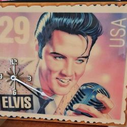 Elvis Wall CLOCK