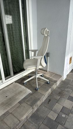 IKEA Gaming Desk Chair blue/white
