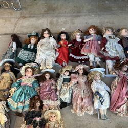 Porcelain Doll Collection 