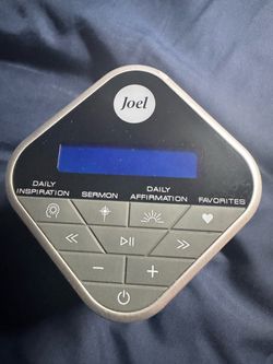 Joel Osteen Inspirational Audio Player Device