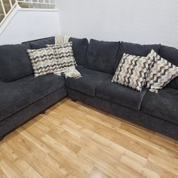 Dark Gray Sectional 