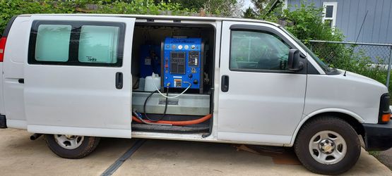 carpet cleaning van!