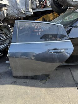 2016 - 2024 Chevy Malibu Rear Door Driver Side Gray
