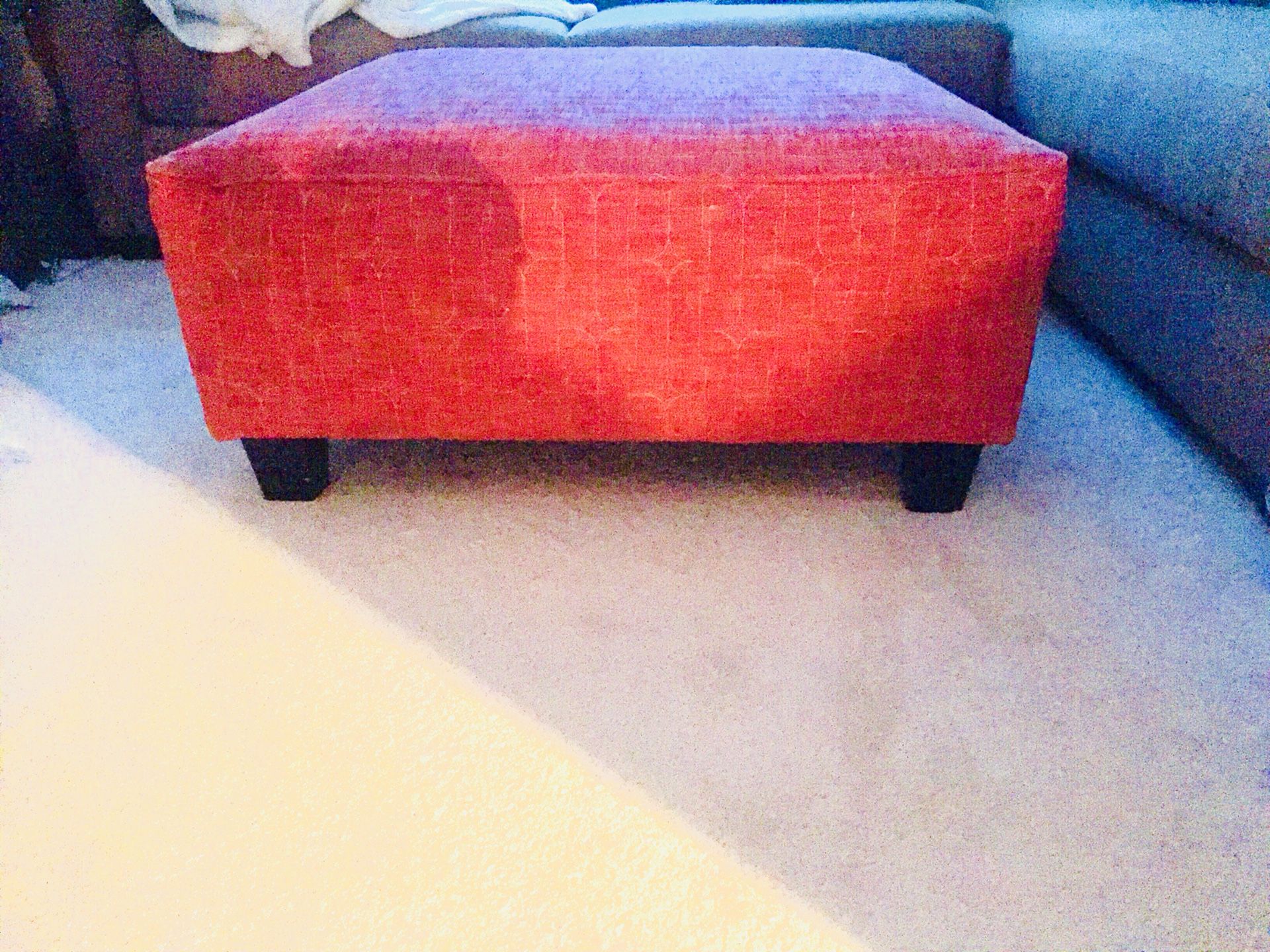 Xtra large ottoman almost new