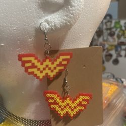 Perler Bead Earrings