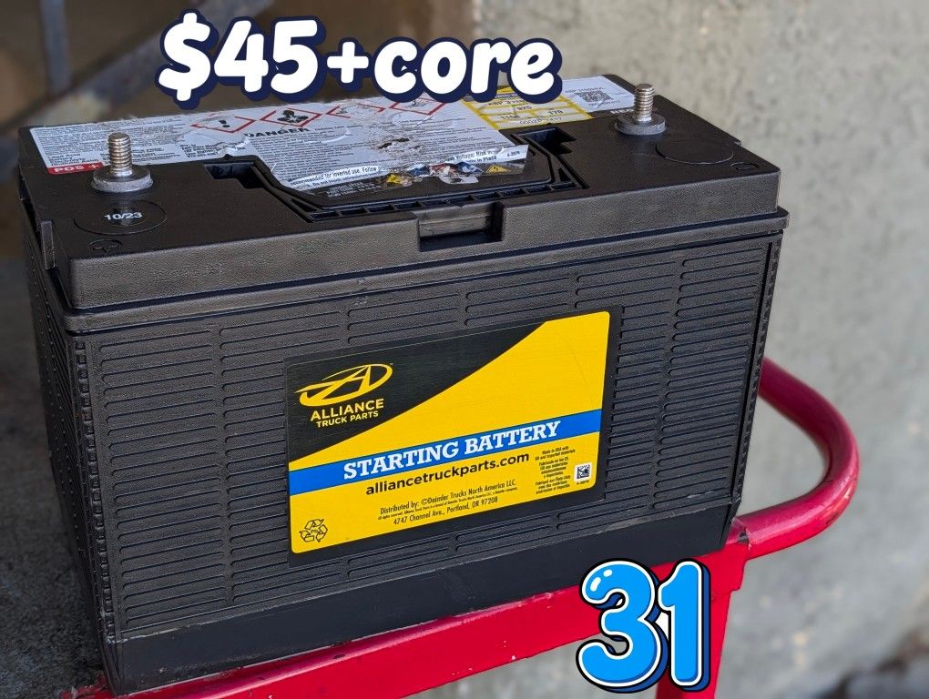 Truck Battery Group Size 31