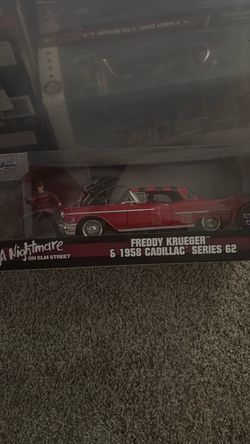JADA nightmare on Animal St., Freddy Krueger 1958 Cadillac