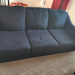 Navy Blue Sofa