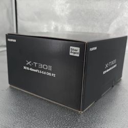 Fujifilm X T30II Mirrorless camera with XC 15-45mm lens kit 