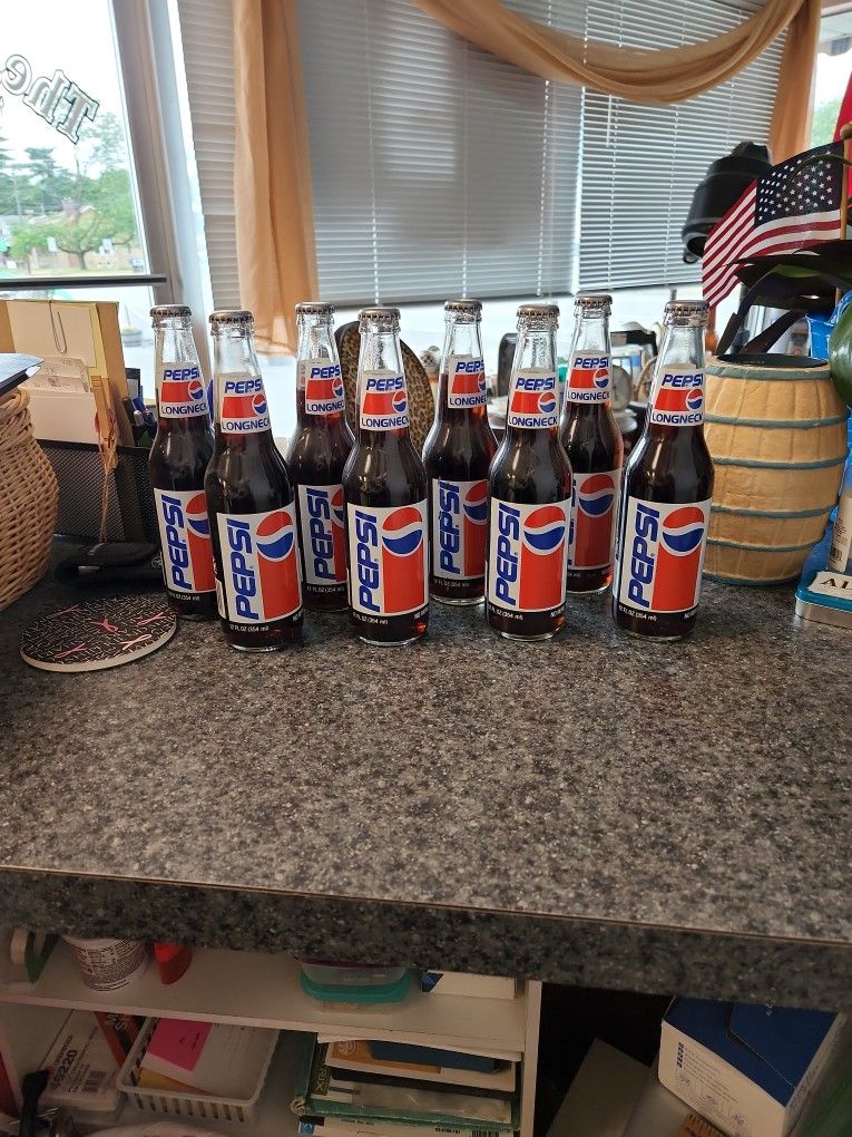 Richard Petty Pepsi 12oz Glass Longneck