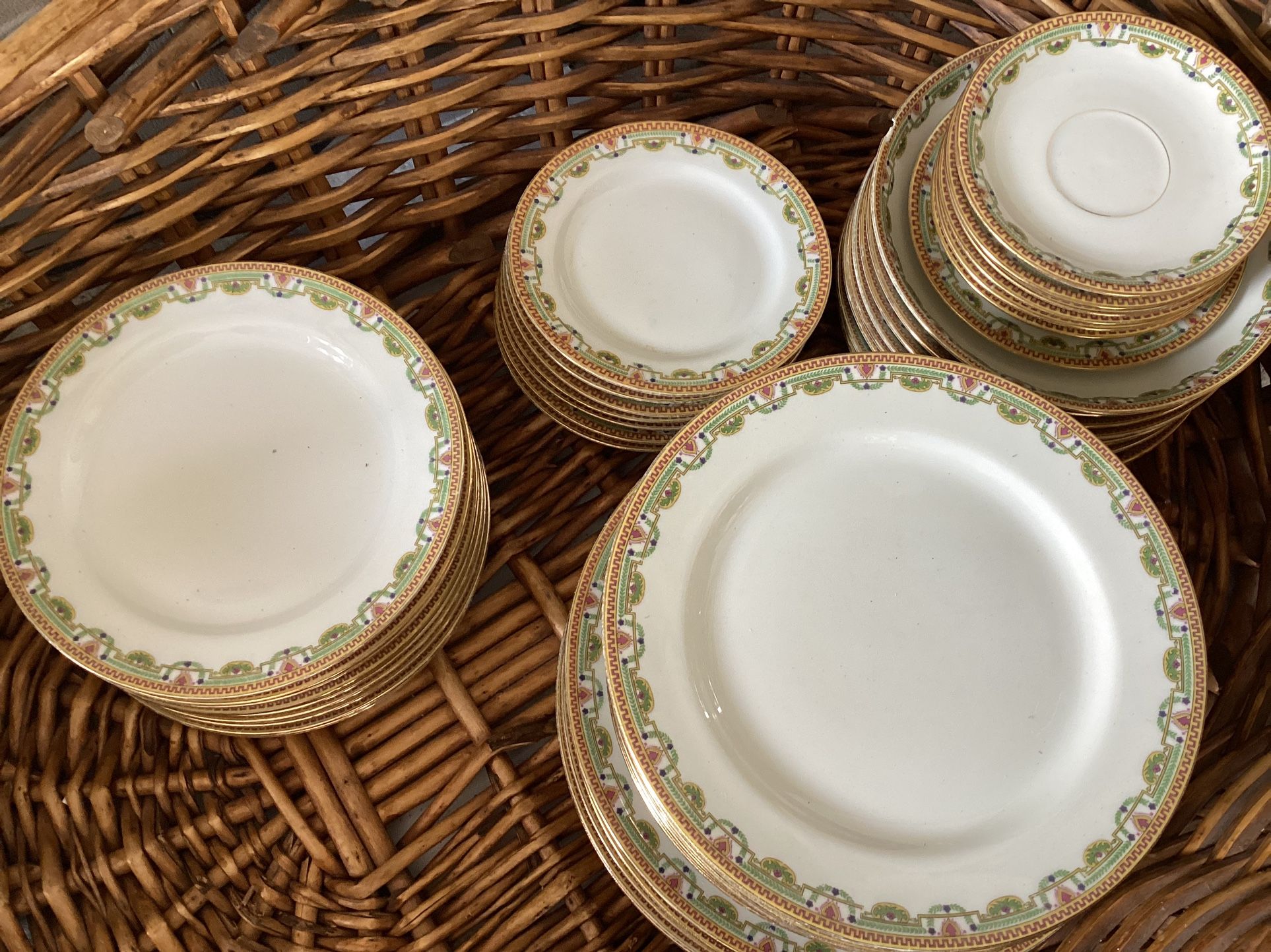 amazing LIMOGES french made china antique 1850’s with many serving pieces. dealers welcome