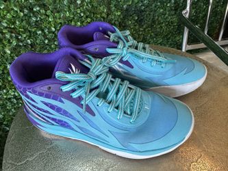 Puma LeMelo Ball MB.02 Queen City Shoes Blue Purple (379779-01) Men's Basketball