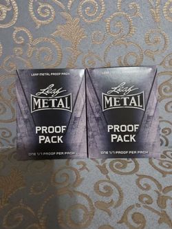 2024 leaf metal proof pack
