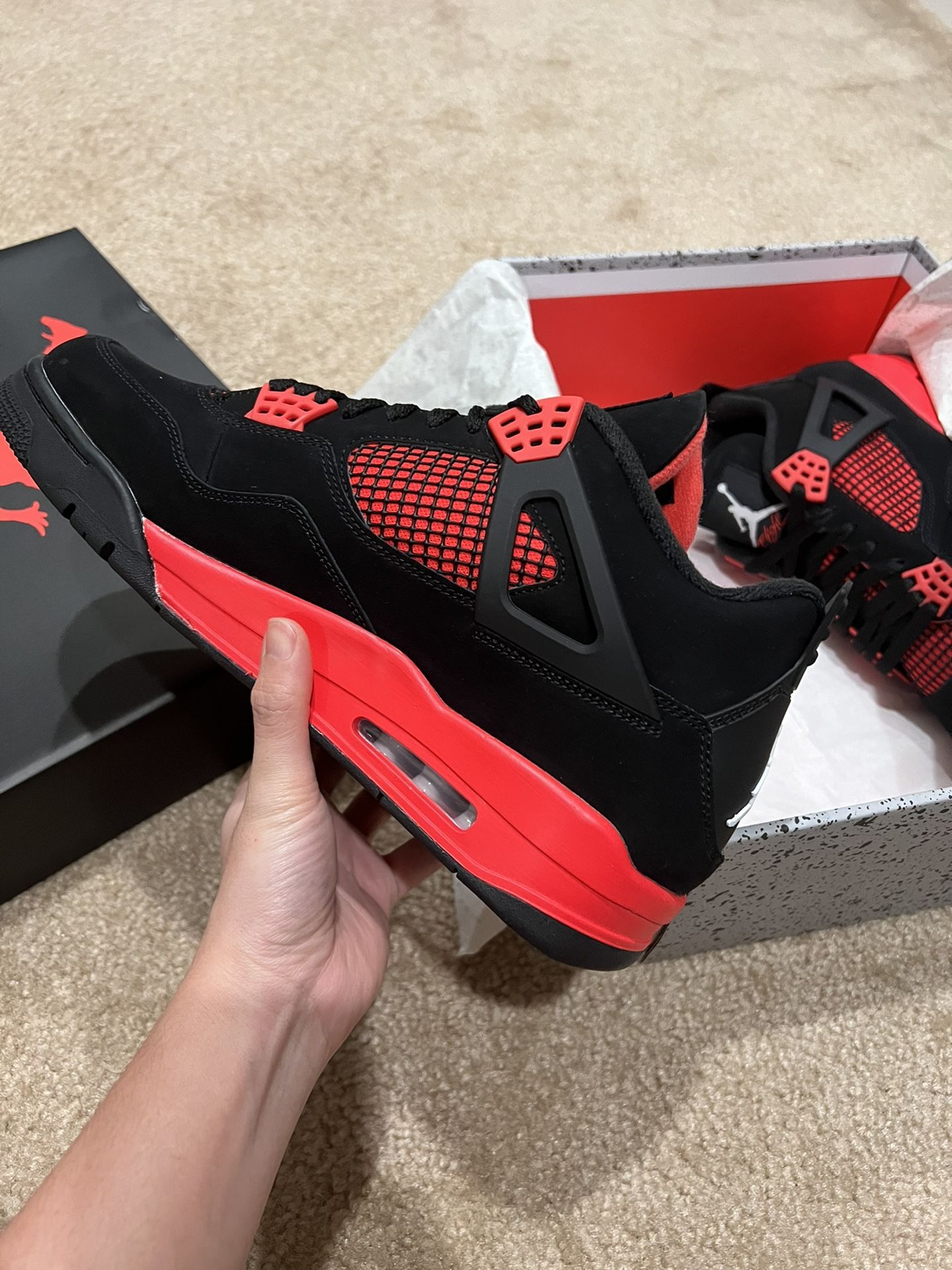 Air Jordan 4 Retro Red Thunder