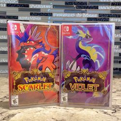 Pokemon Violet And Scarlet Nintendo Switch 