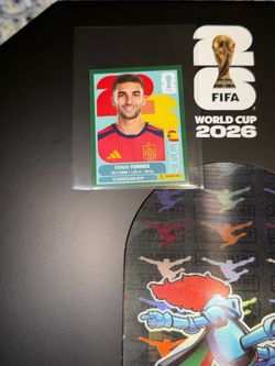 Panini World Cup 2026 Ferran Torres Green Parallel 1:1529