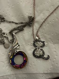 Two costume necklaces