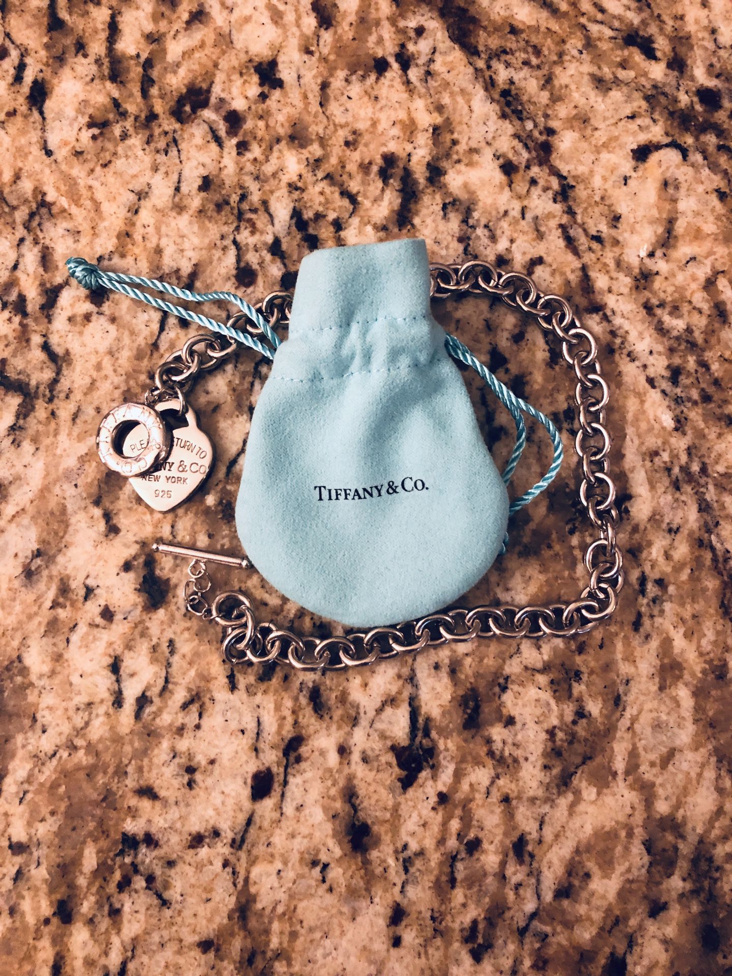 Tiffany toggle heart necklace