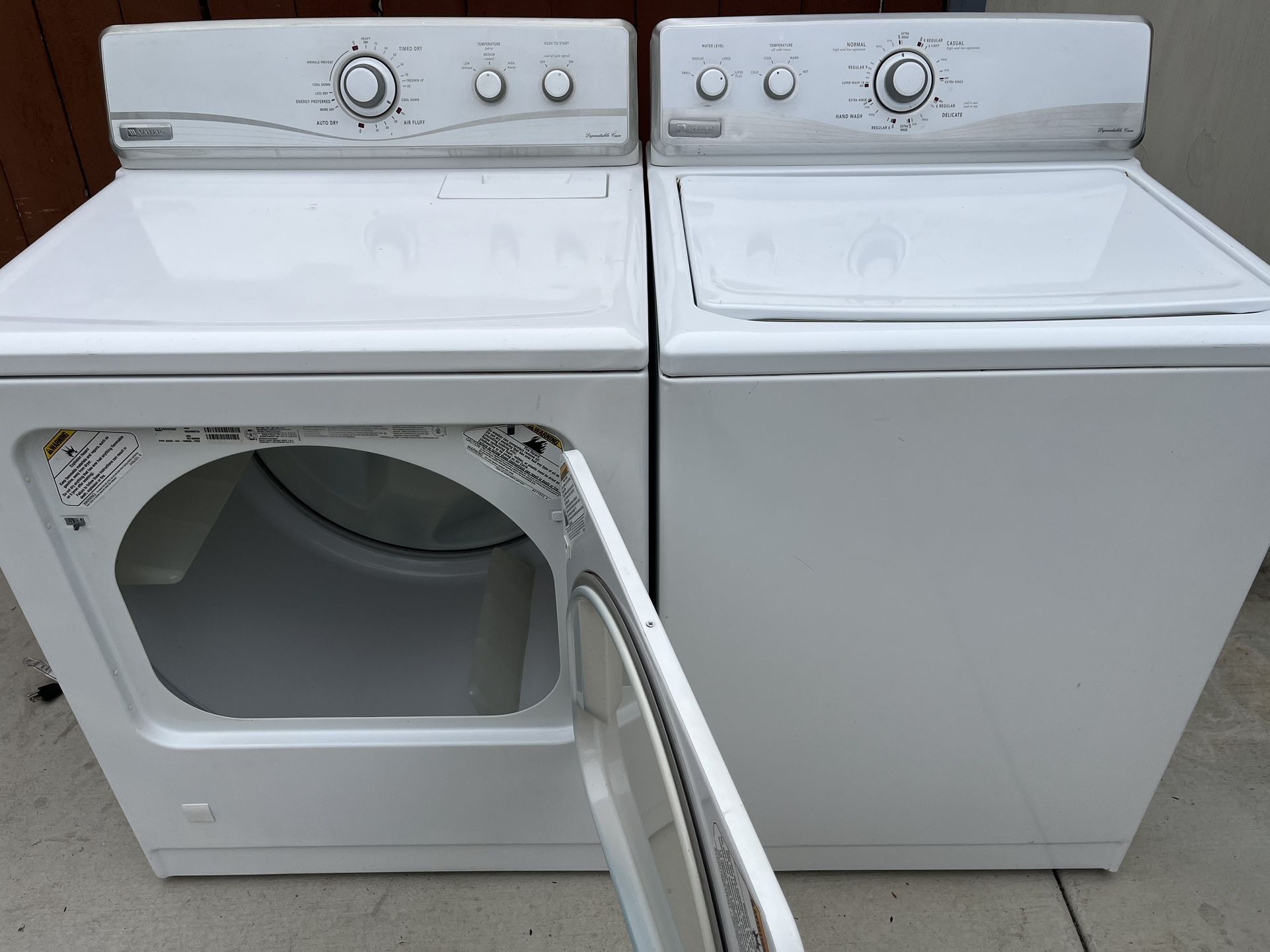 Washer And Dryer