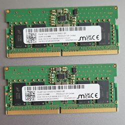 Micron Ddr5 sodimm 2x 8gb  5600mhz