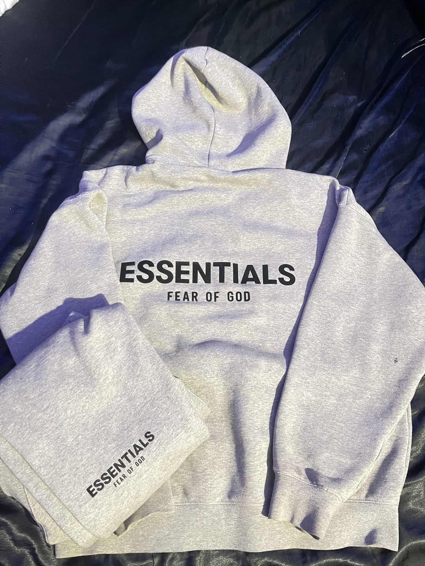 Dark Oatmeal Essentials Hoodie And Pants