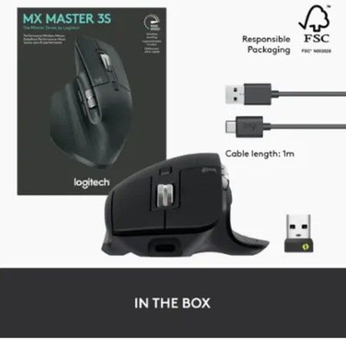 Logitech MX Master 3S Wireless Mouse