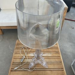 Kartell Bourgie  Transparent Lamp 