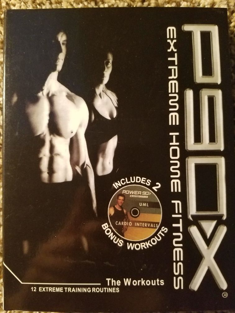 P90-X Extreme Home Fitness Set Tony Horton Workout