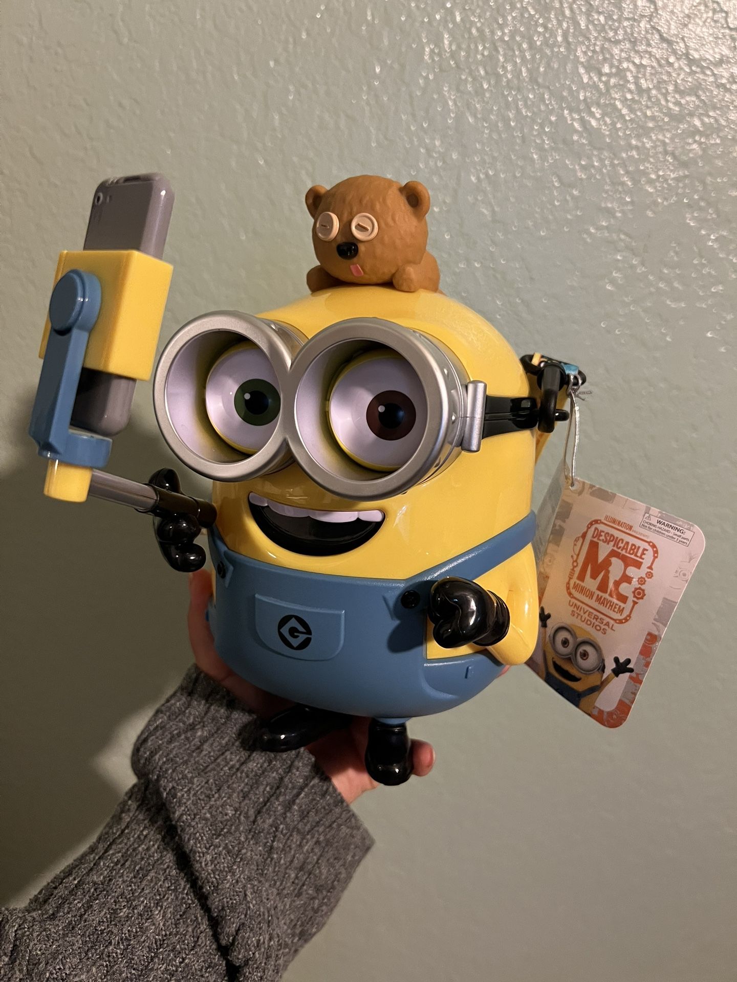 Universal Studios Minion Popcorn Bucket