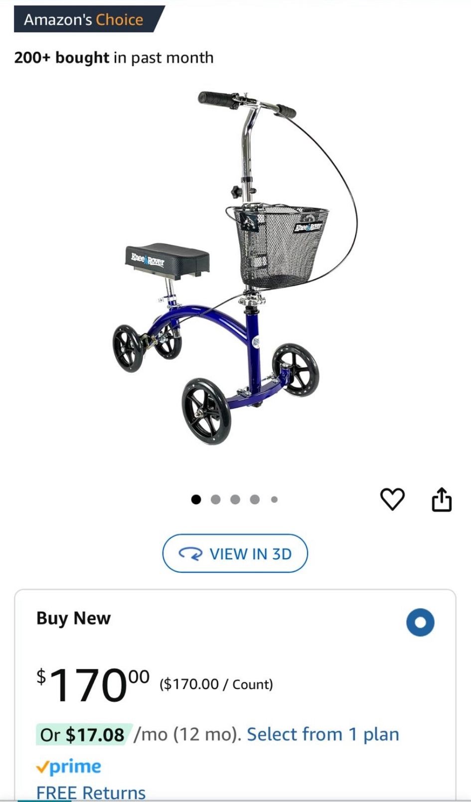 FREE Knee scooter