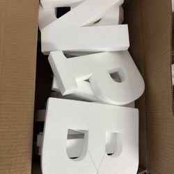  Large New Foam Letters Over 100