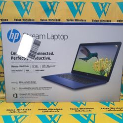 Hp laptop celeron 4gb 64gb mmc cam bt  WiFi  14screen window 10