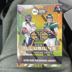 2021 Panini Illusions NFL Football Blaster Box (36 Cards)