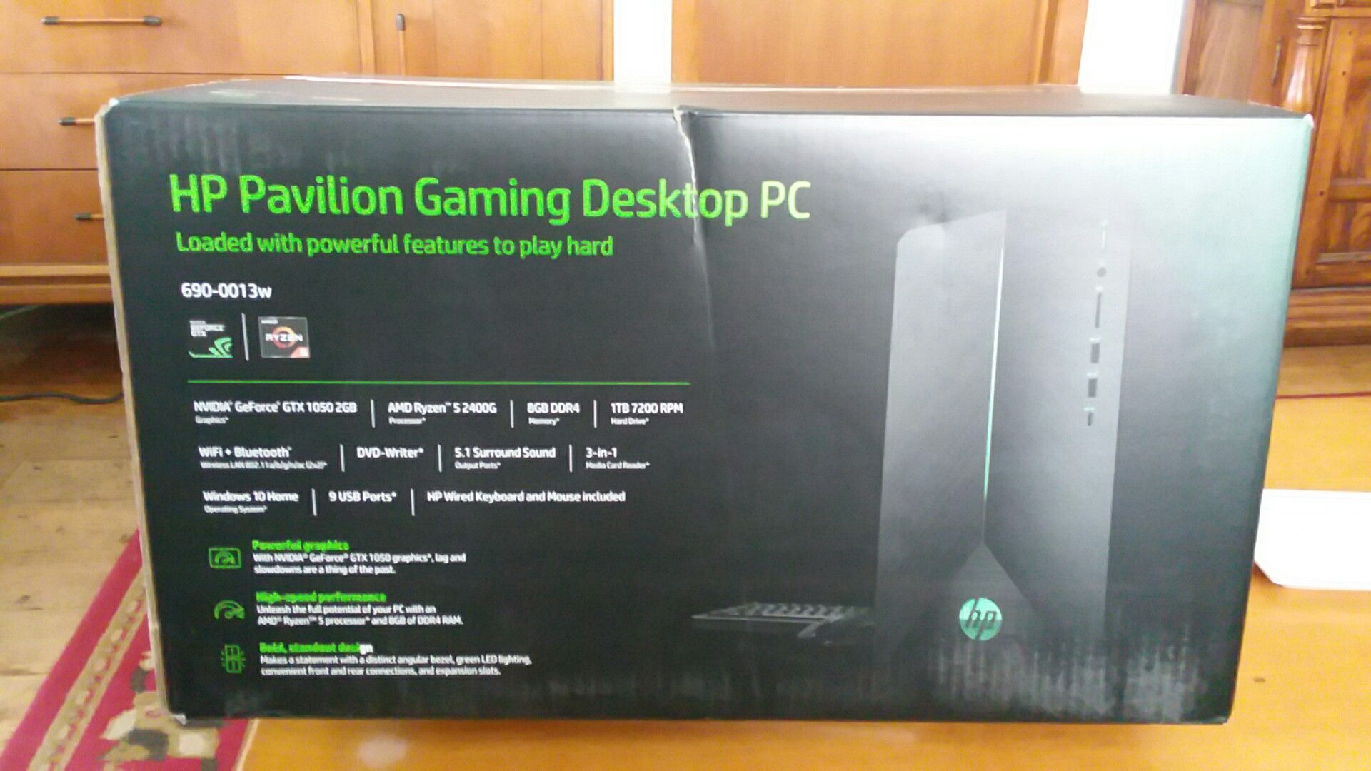 HP PAVILION Gaming Desktop PC 6900-0013W
