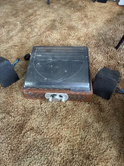 vintage record player 