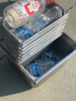 Stainless steal pans
