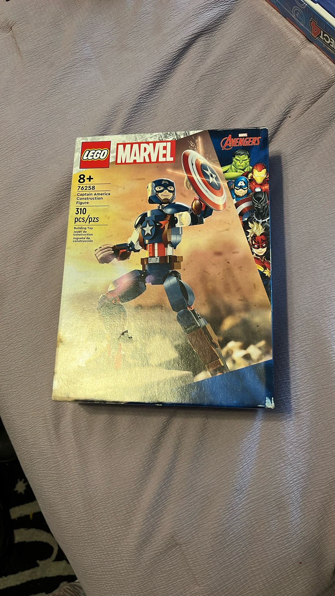 Captain America Marvel Lego Set