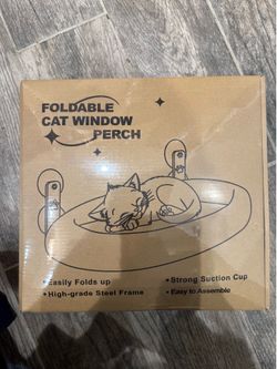 NEW Foldable Cat Window Perch – Unopened in Box