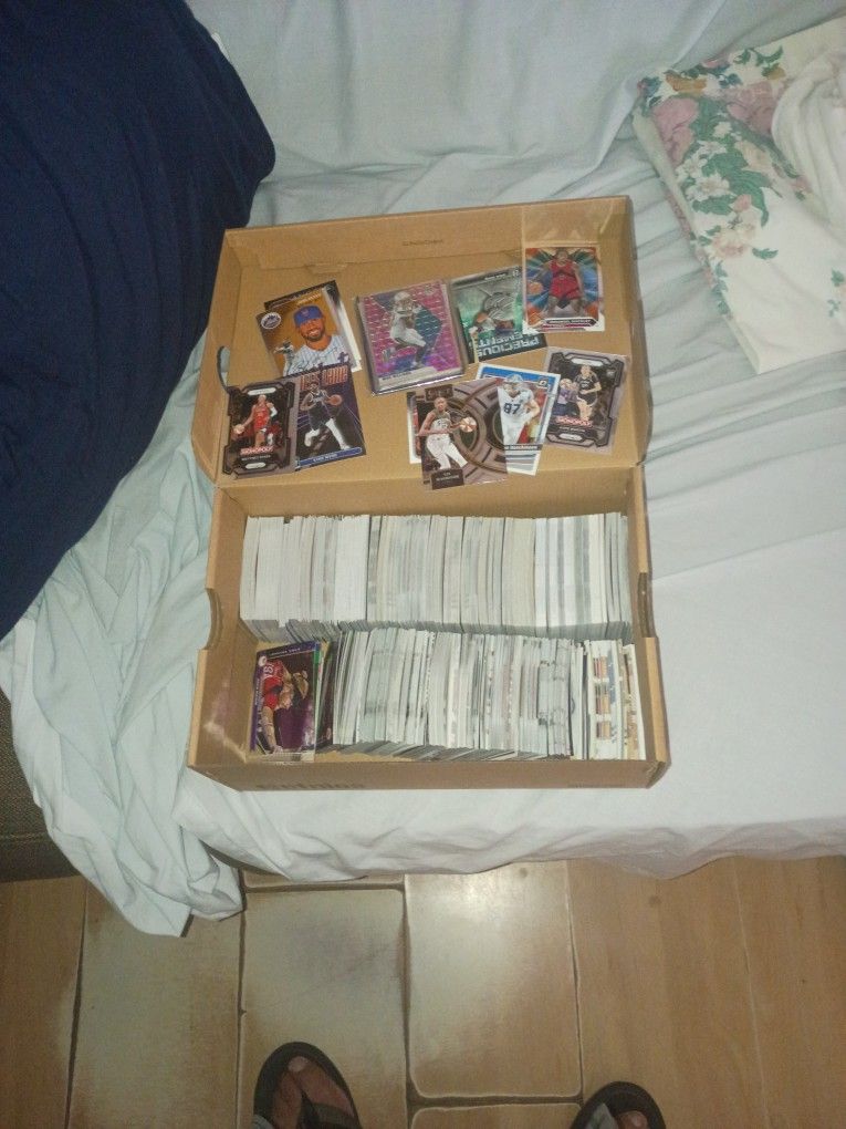 Baseball Football Basketball Cards Like New?