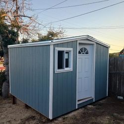 Sheds Casitas Storage Unit 8Wx10Dx7H 