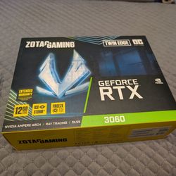 Zotac Gaming GeForce 3060 Twin edge OC 12GB 192BIT GDDR6