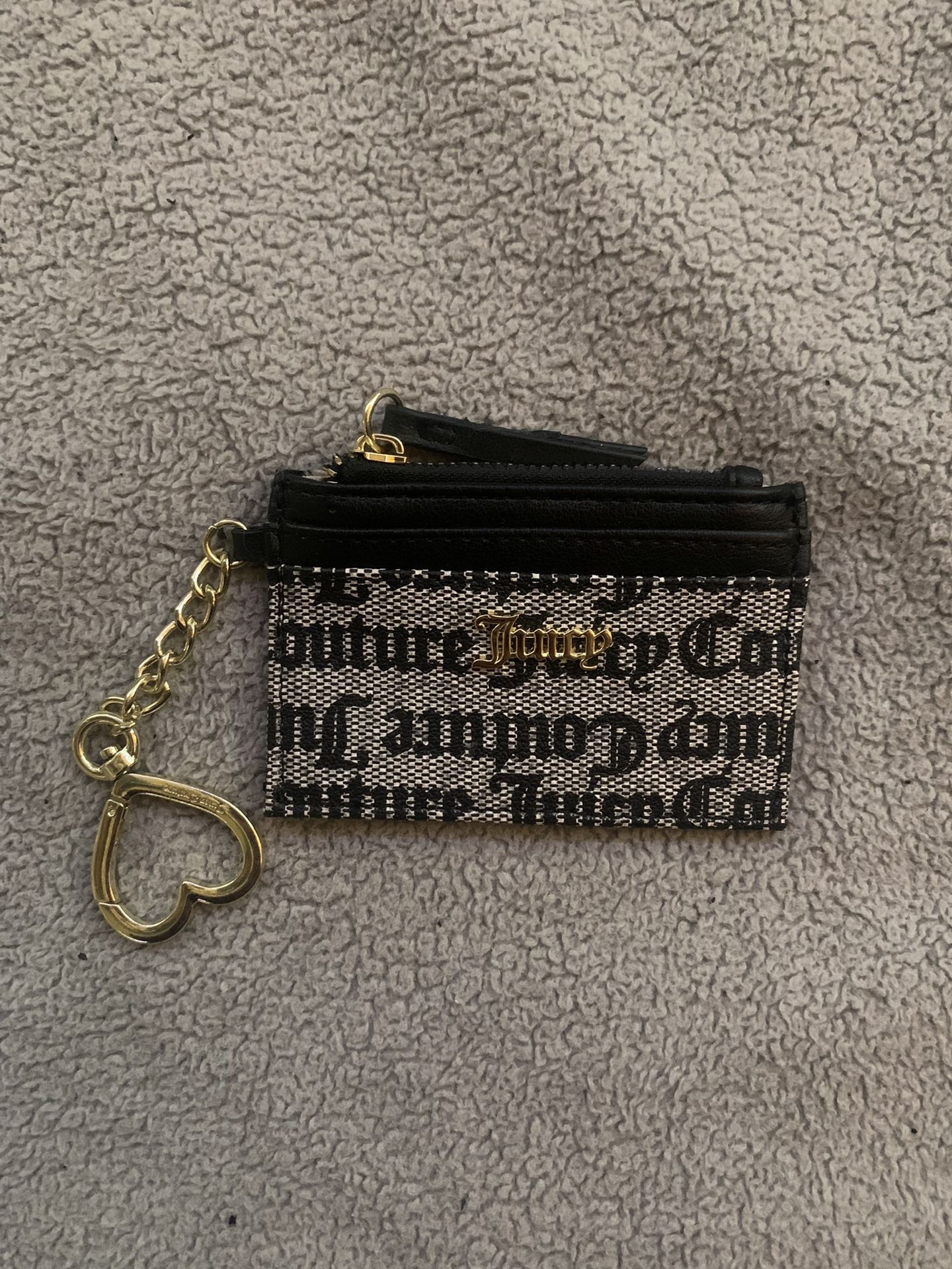 Grey Juicy Couture Card Holder Wallet