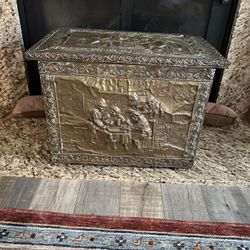 Antique Kindling/Coal Box