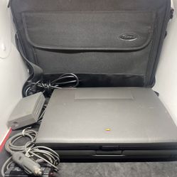 1997 Apple Macintosh PowerBook 3400C Mac M3553 Laptop W/ Charger, Car Charge,bag