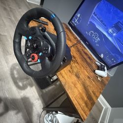 G 29 Steering Wheel For Sale ($125 Extra I’ll Add A PS4 ) All Connections Included !! 180 Lowest Offer For G29