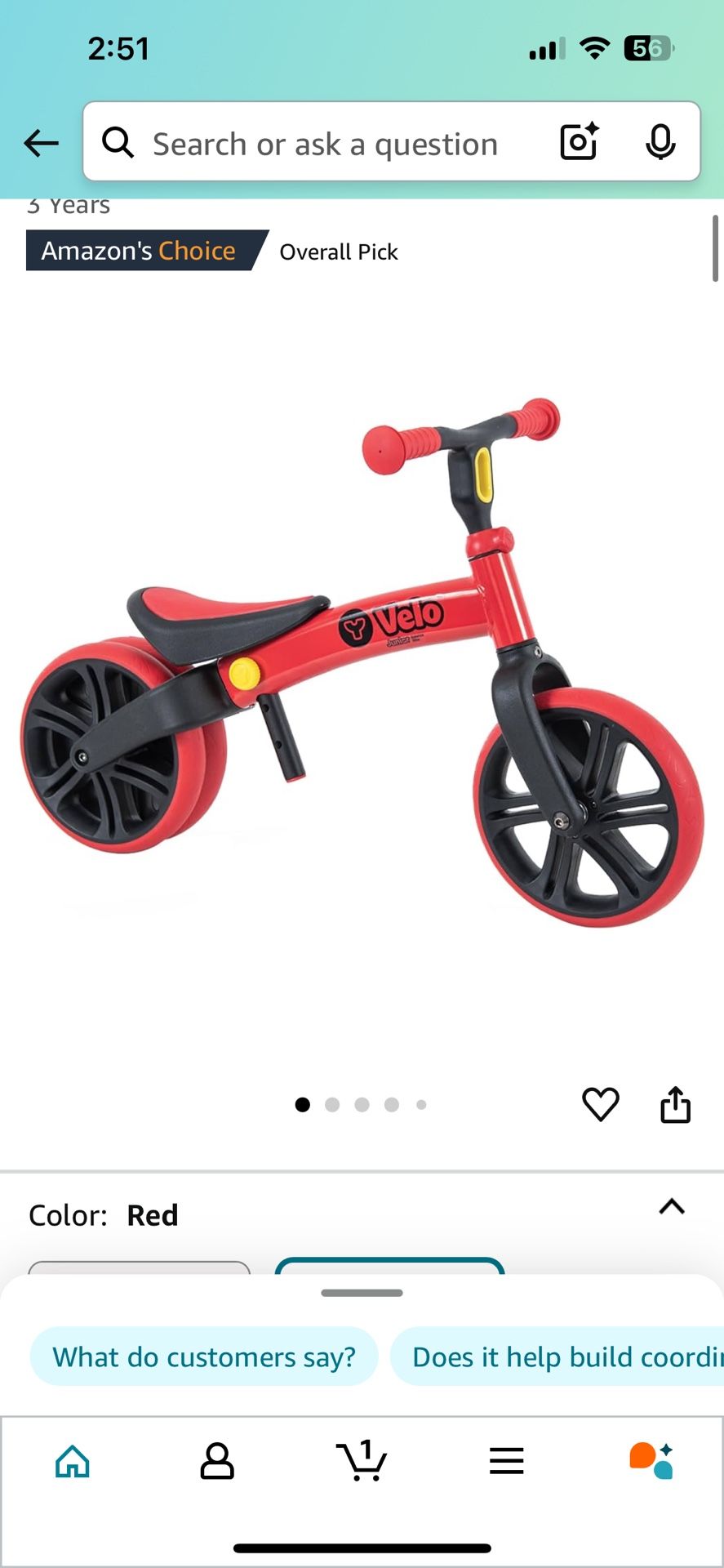 Toddler Balance Bike