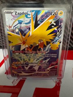 Zapdos Pokémon Card 133/128 Holo Rare
